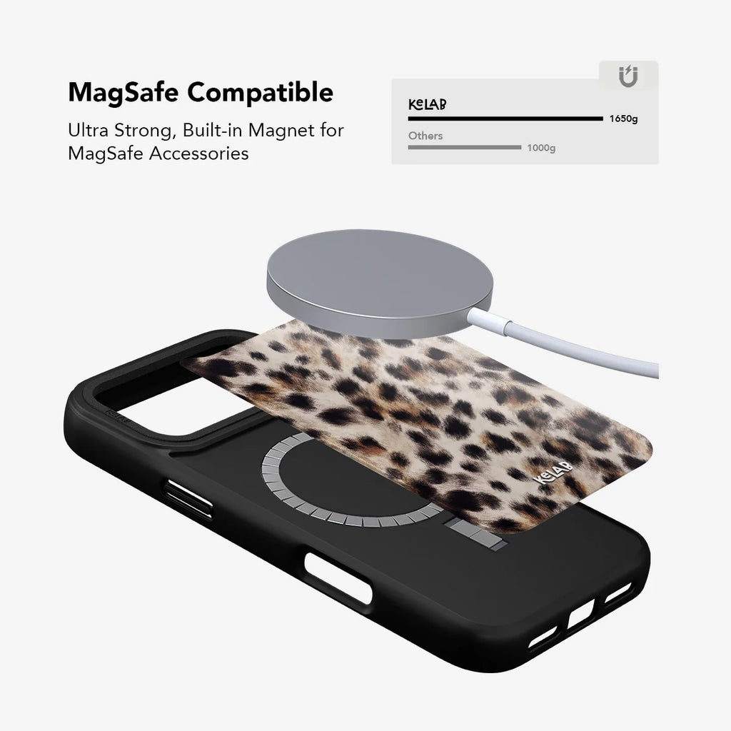 Arctic Aristocrat | Cheetah Print iPhone Case