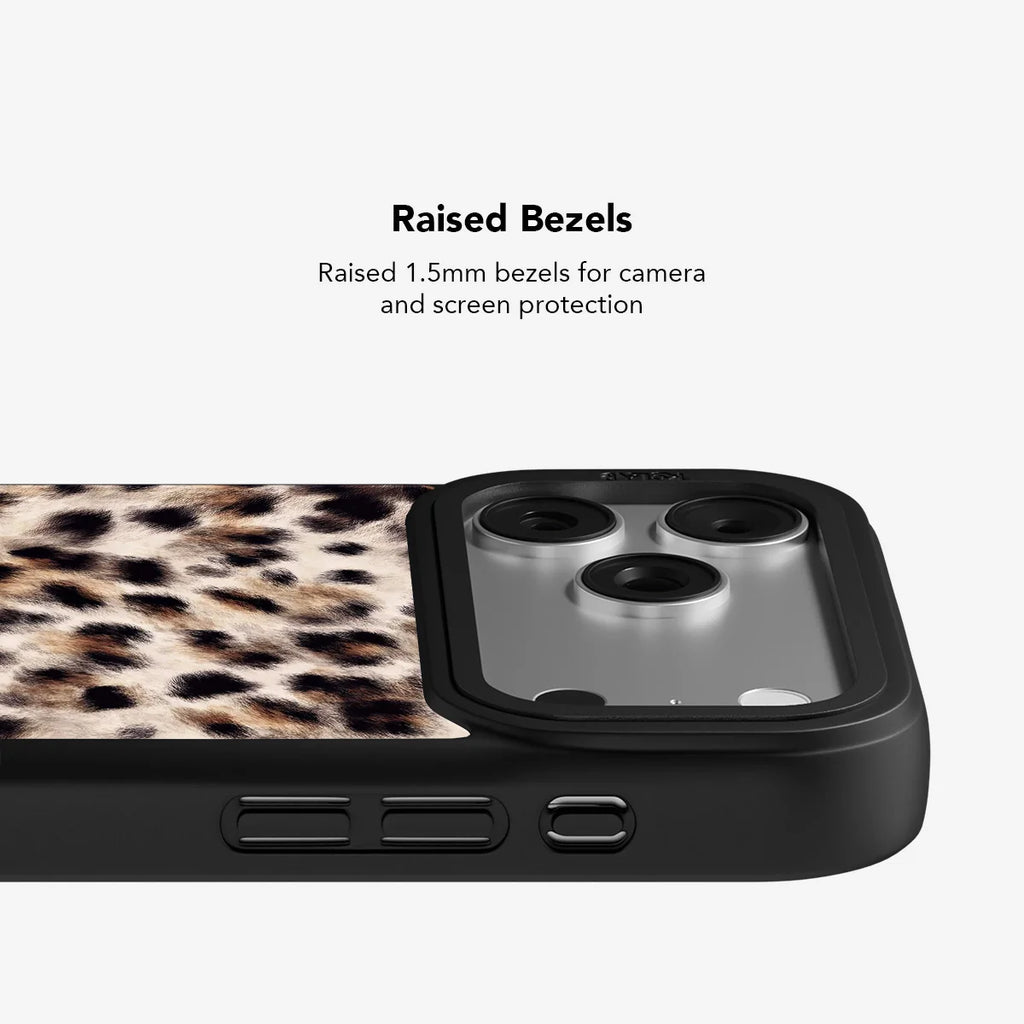 Arctic Aristocrat | Cheetah Print iPhone Case