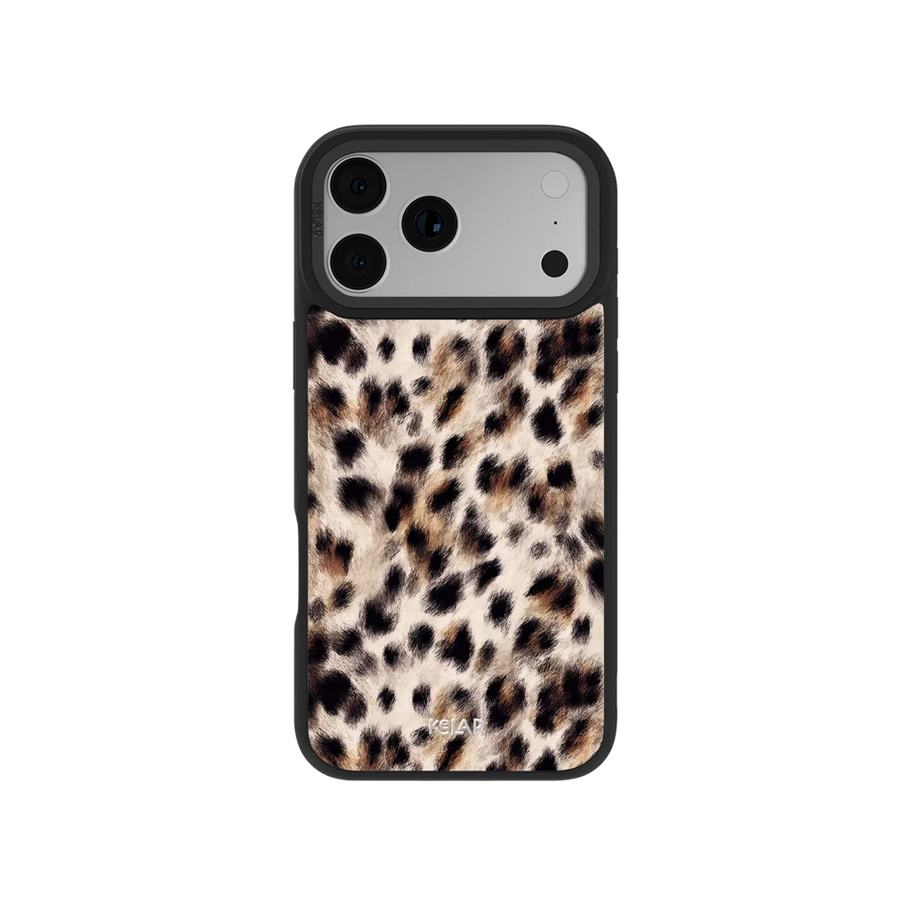 Arctic Aristocrat | Cheetah Print iPhone Case