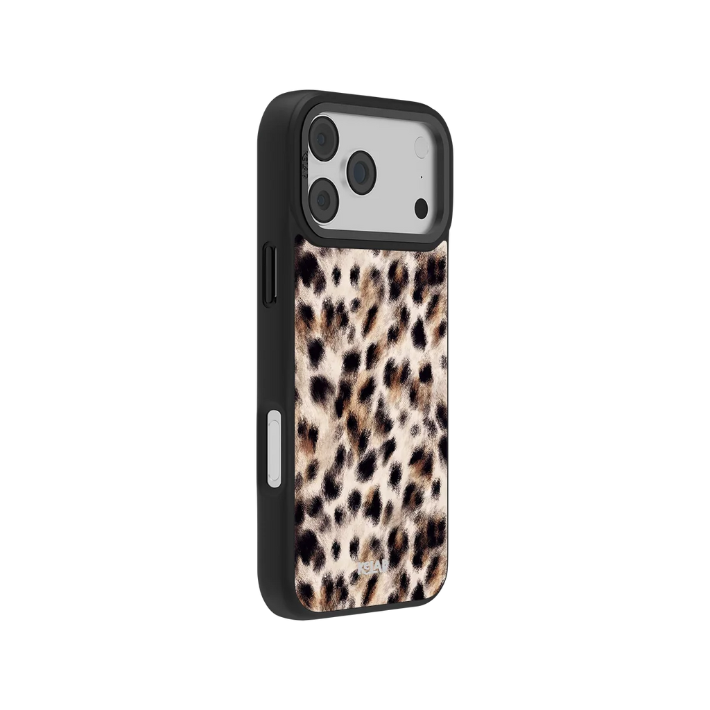 Arctic Aristocrat | Cheetah Print iPhone Case