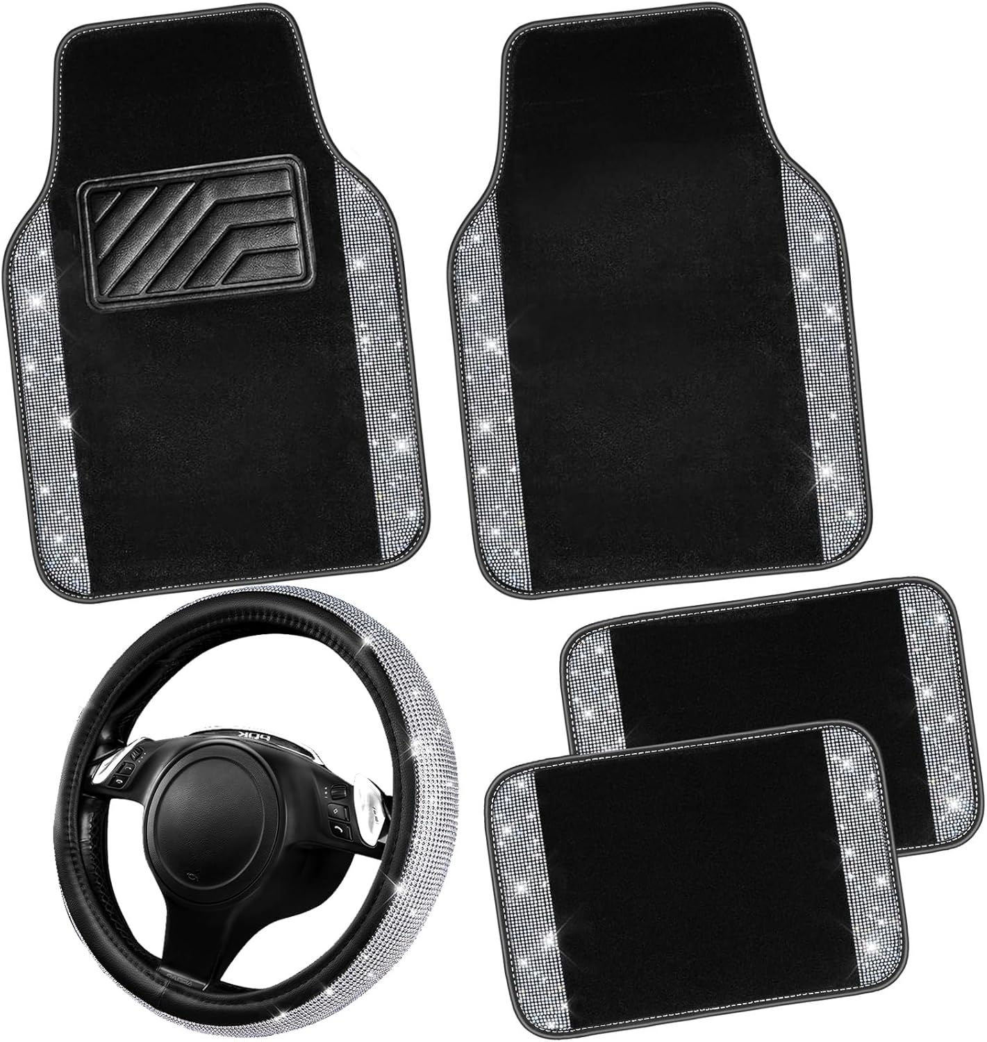 Bling Diamond Car Style Set