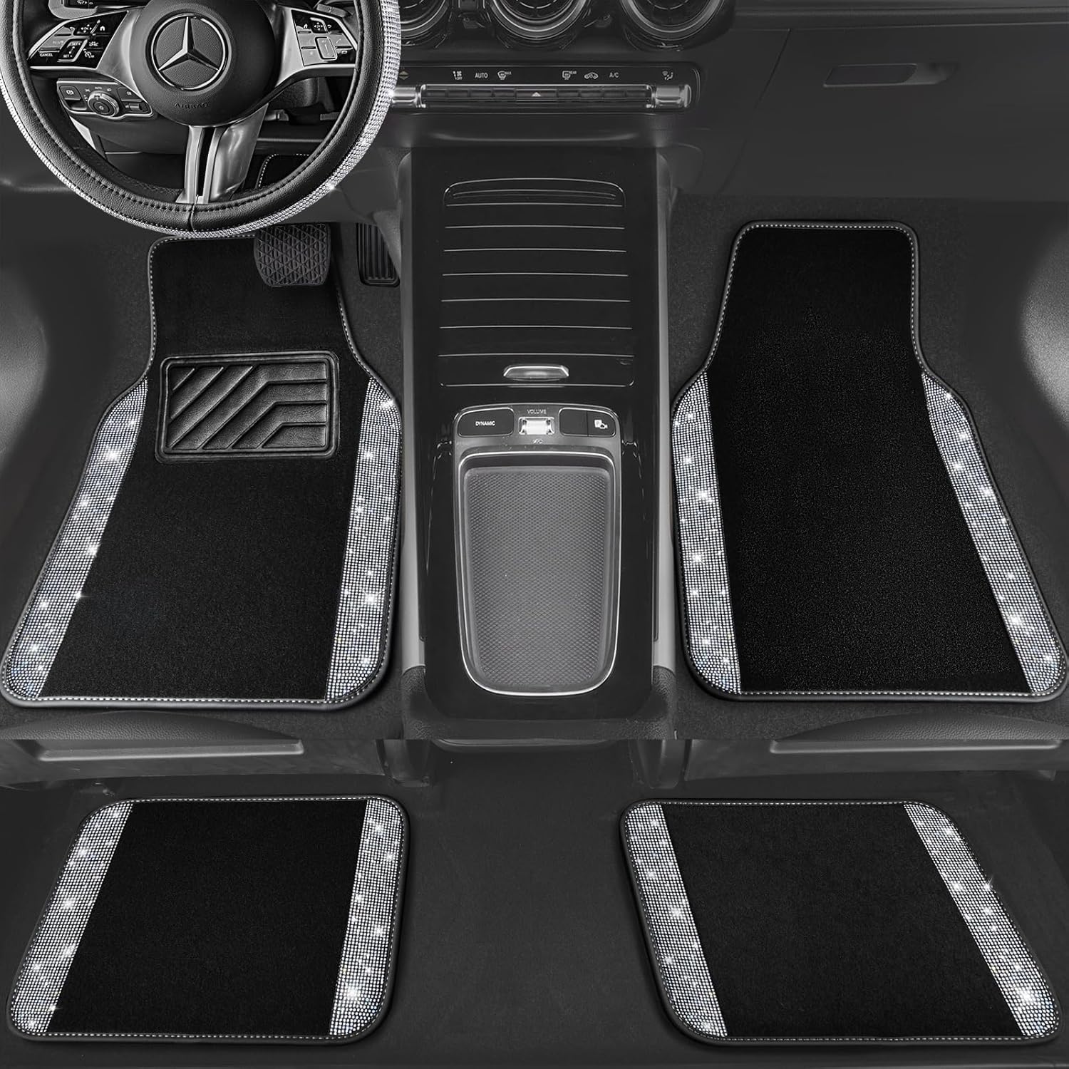 Bling Diamond Car Style Set