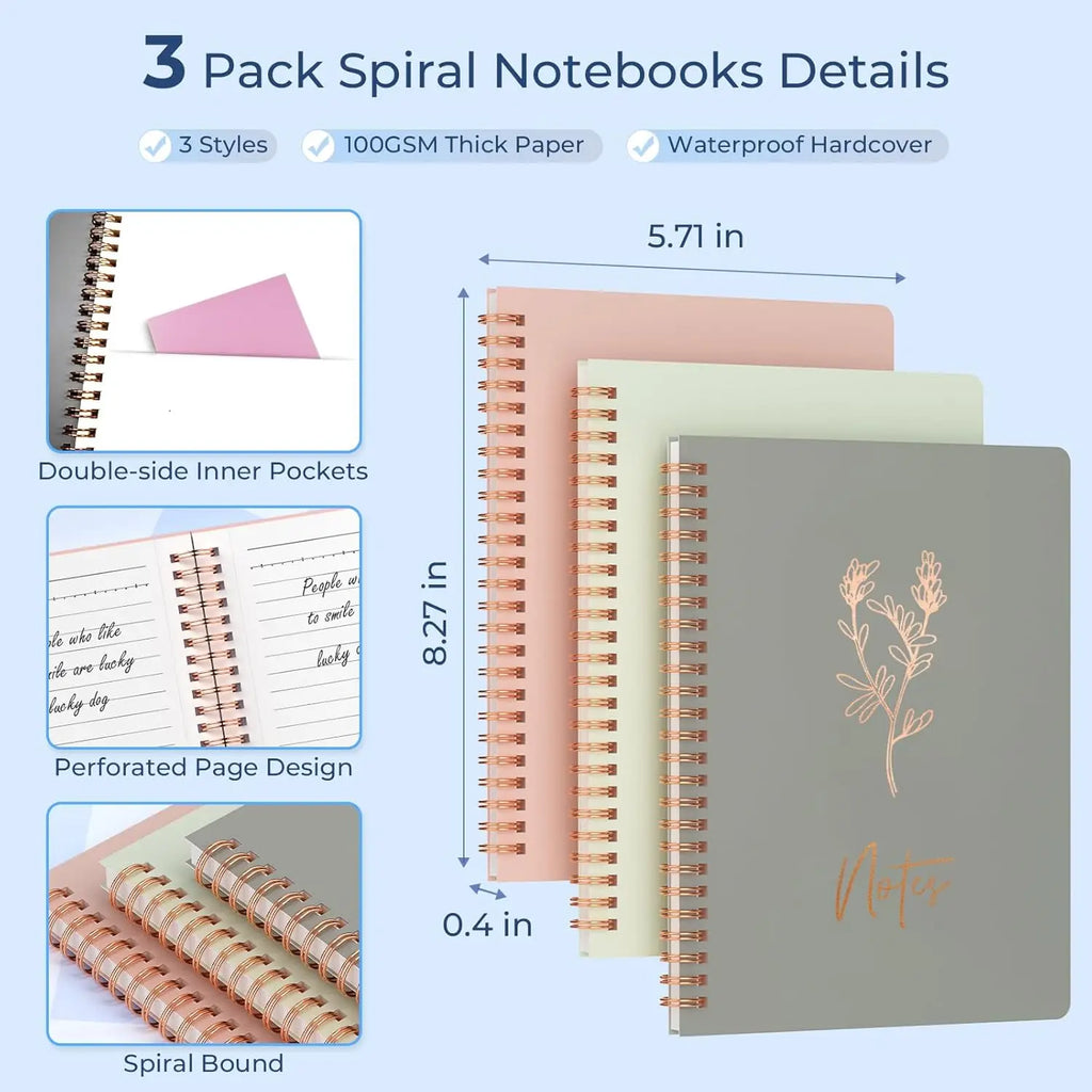 Chic Study Notebook Set