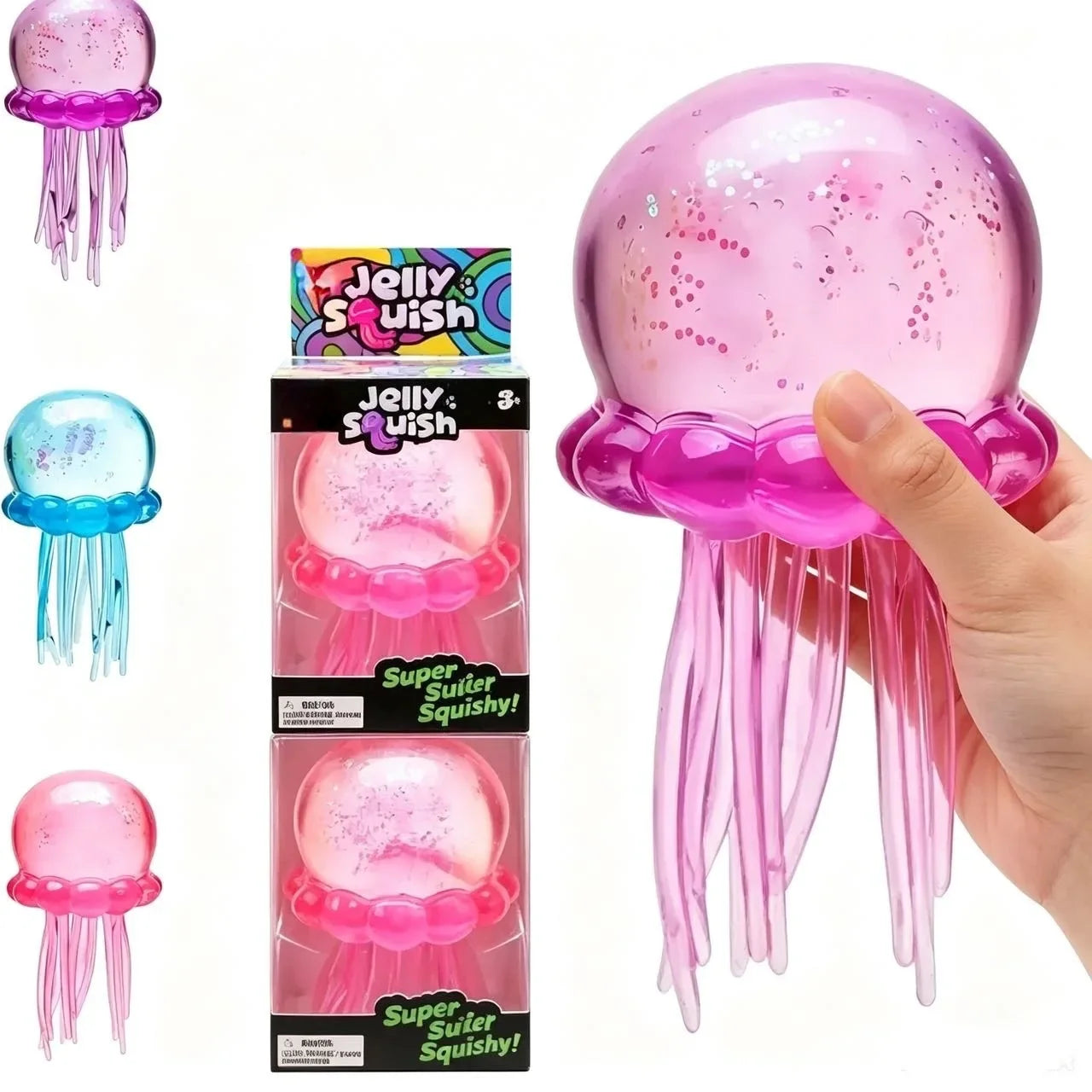 Jellyfish Stress Reliever Cube