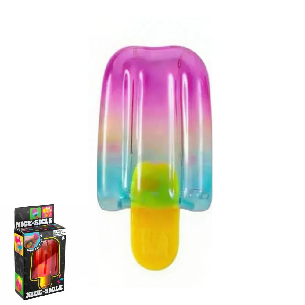 Needoh Style Sensory Squishy Cube | Anti Anxiety Squeeze Object for Focus and ADHD