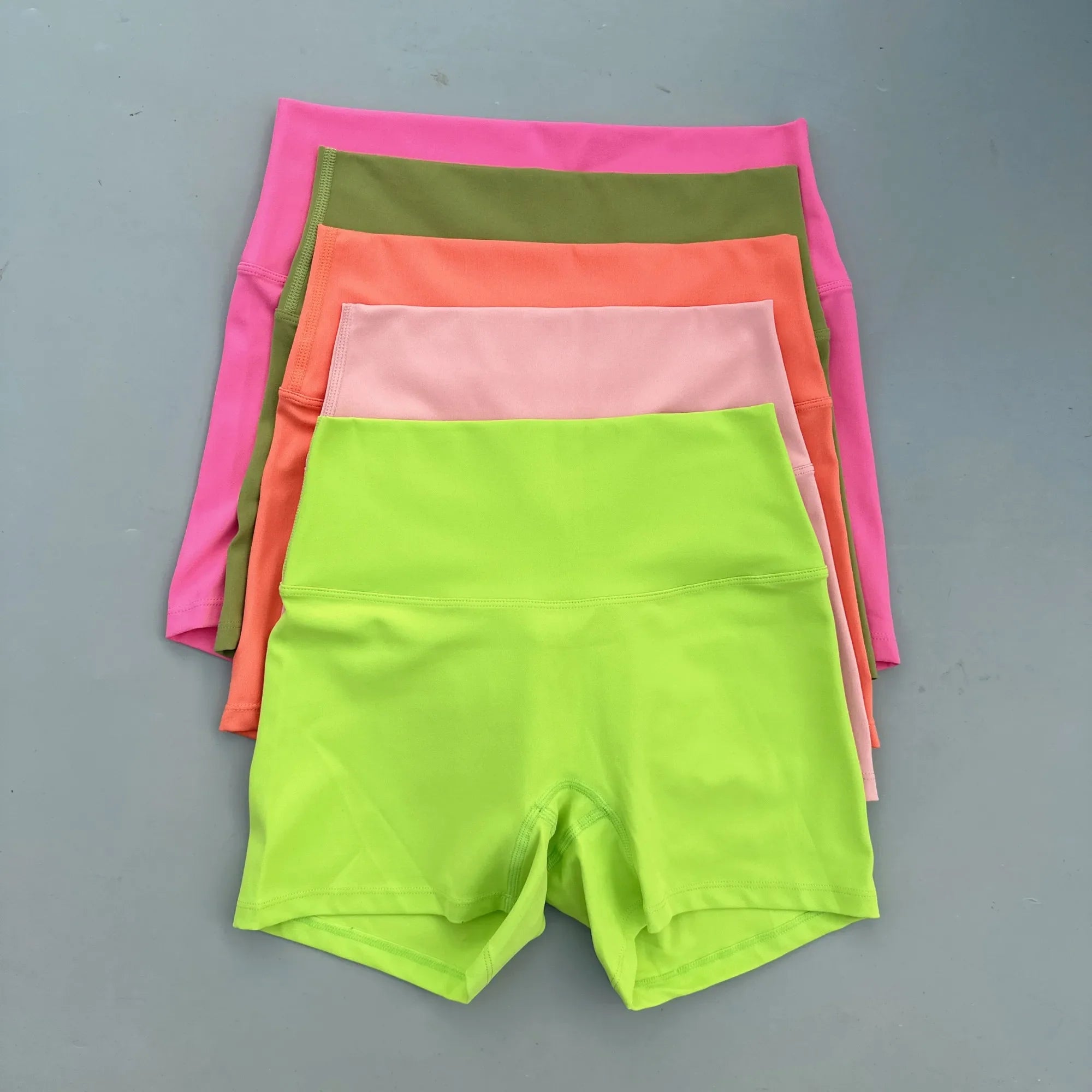 High-Waist Yoga Cycling Shorts