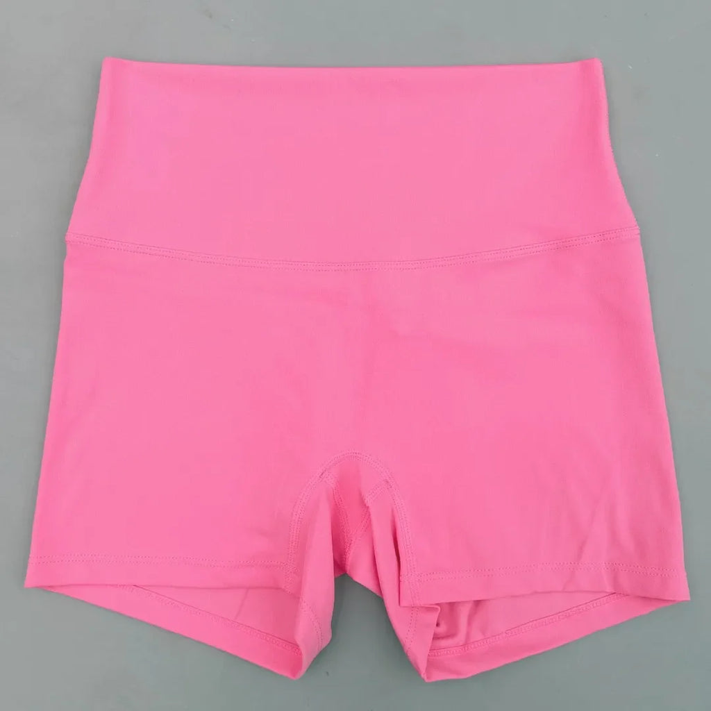 High-Waist Yoga Cycling Shorts