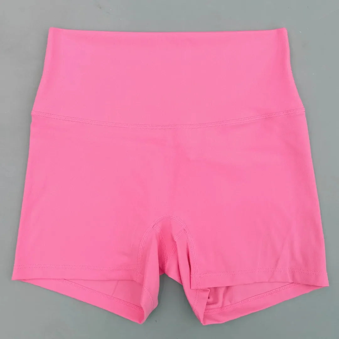 High-Waist Yoga Cycling Shorts