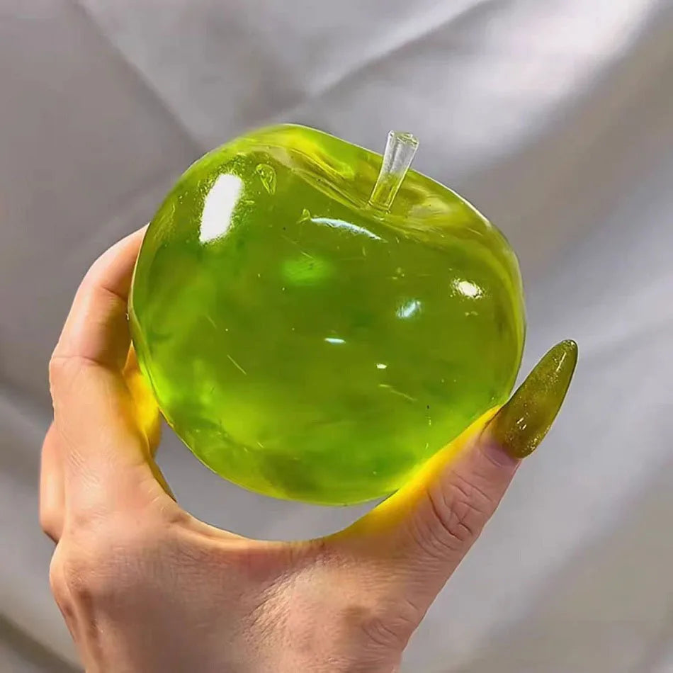 Squishy Green Apple Squeeze Toy