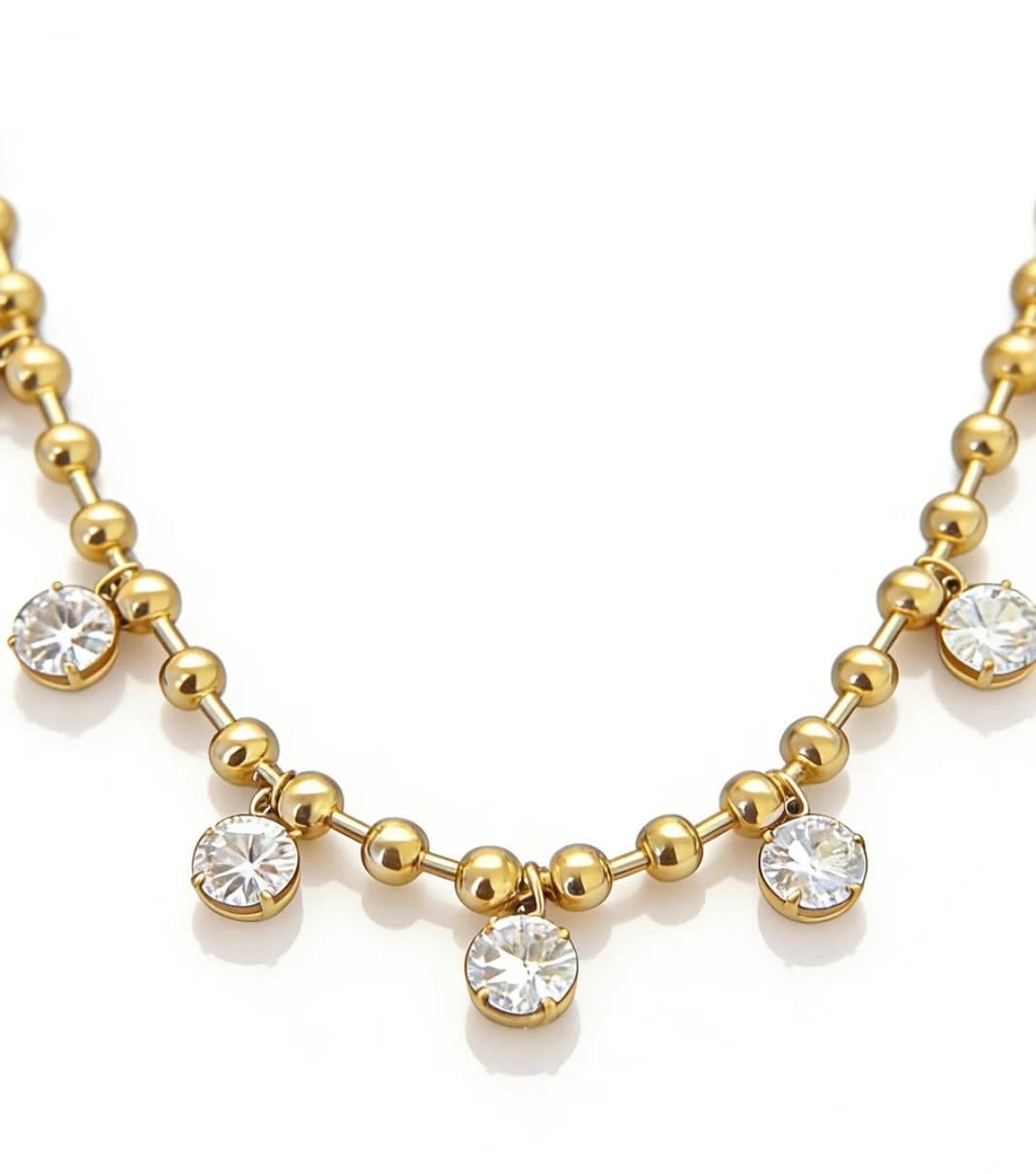 Gemstone Necklace Water Resistant